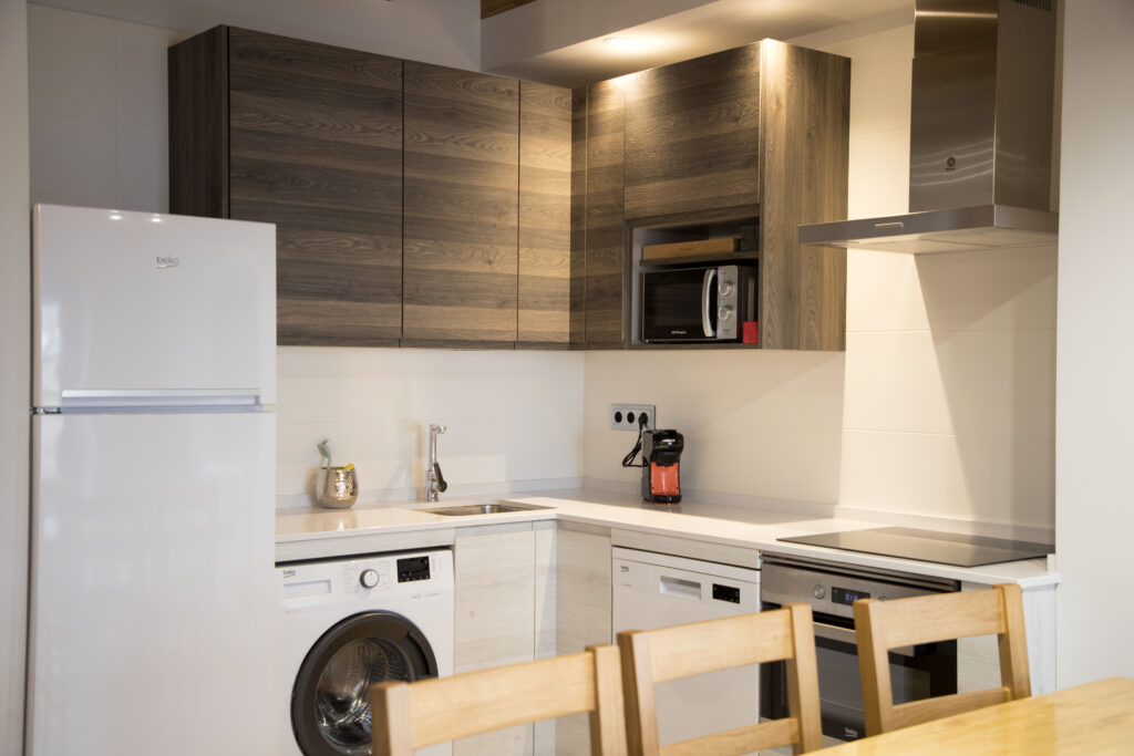 cocina casa rural recoleccion setas