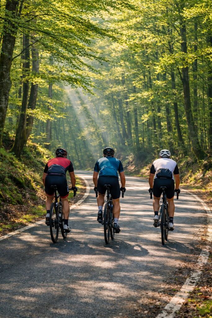 Grupo de amigos ciclismo Álava